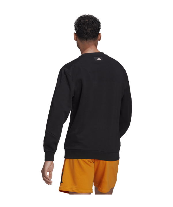 adidas Three Bar Future Icons Sweatshirt Schwarz - schwarz