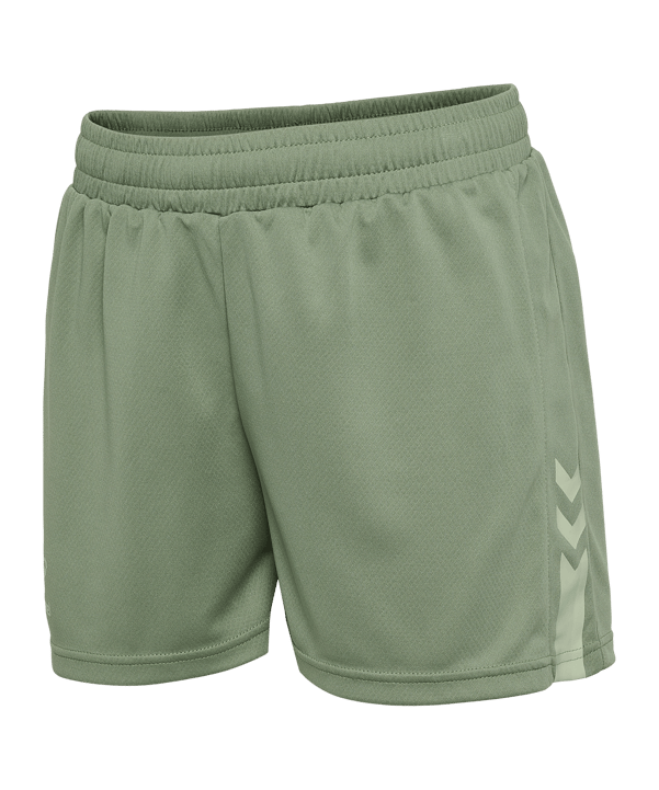Hummel hmlACTIVE Short Damen Grün F6005 - gruen