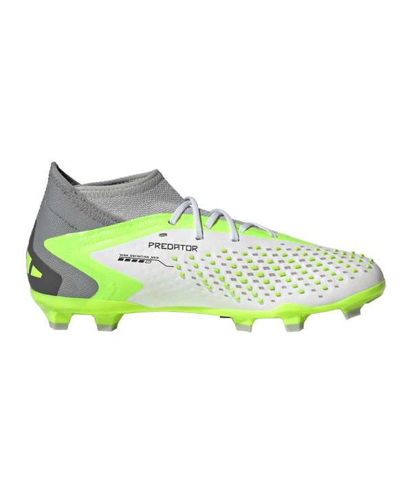 adidas Predator Accuracy.1 FG Crazyrush Kids Weiss Schwarz Gelb - weiss