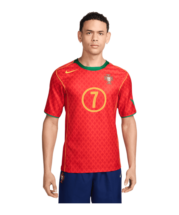 Nike Portugal Re-Issue 2004 Figo+7 Trikot Rot F614 - rot