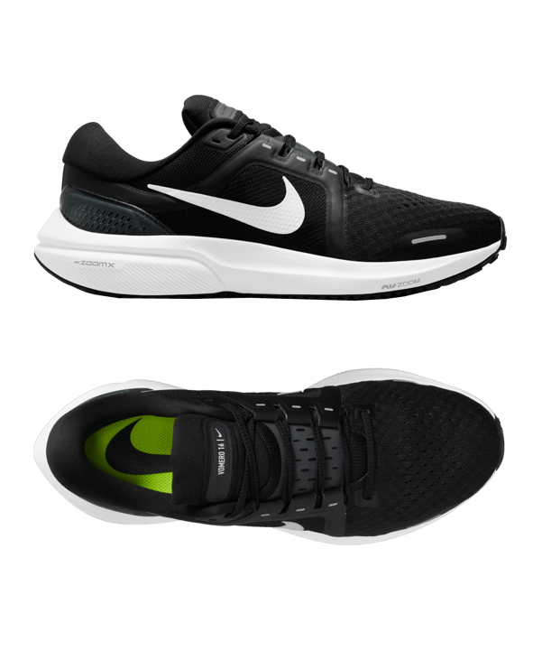 Nike Air Zoom Vomero 16 Running Schwarz Weiss F001 - schwarz
