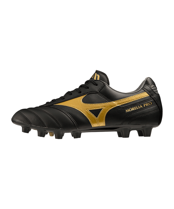 Mizuno Morelia II Pro FG Aurum Schwarz Gold F50 - schwarz
