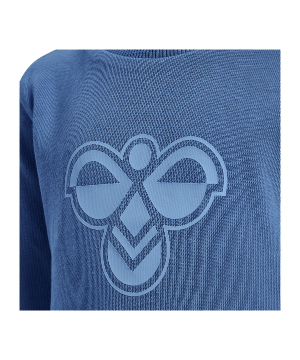Hummel Mini Jersey Crewsuit Bee Trainingsanzug Kids Blau F7379 - blau