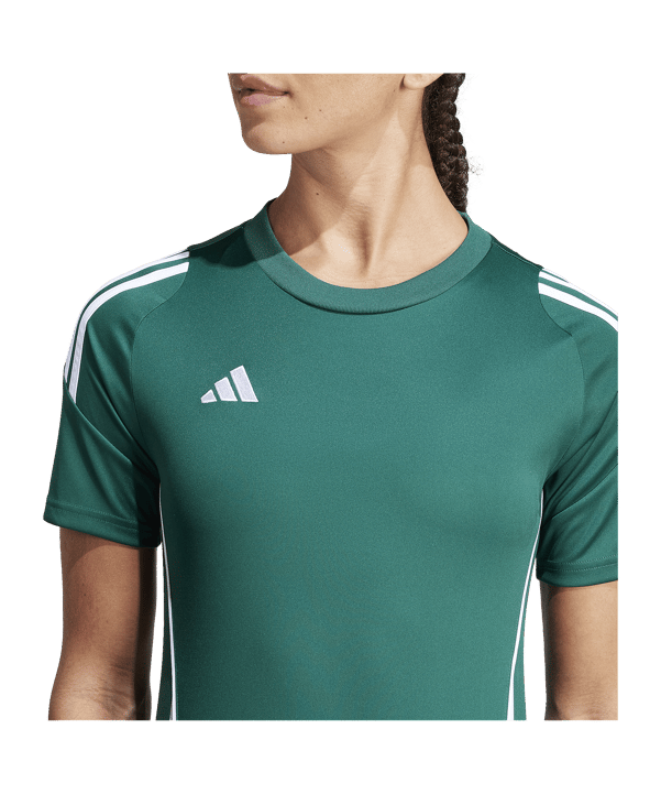 adidas Tiro 24 Trikot Damen Grün Weiss - gruen
