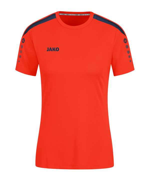 JAKO Power Trikot Damen Orange Blau F375 - orange