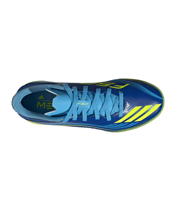 adidas F50 Messi League TF VIS10N Kids Blau - blau