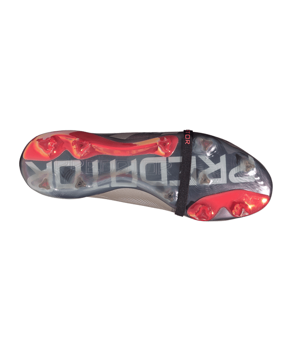 adidas Predator Elite FT FG Vivid Horizon Grau Pink - grau