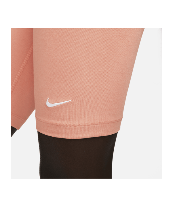 Nike Essential Biker Short Damen Rosa Weiss F827 - rosa