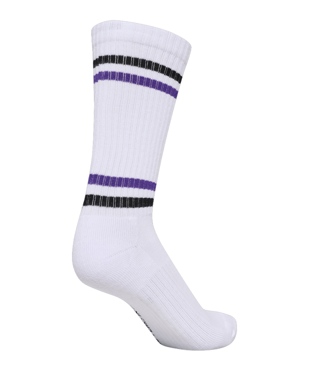 Hummel 3-Pack Chevron High Retro Socken Weiß F9639 - weiss