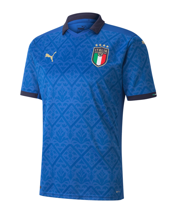 PUMA Italien Trikot Home EM 2021 F01 - blau