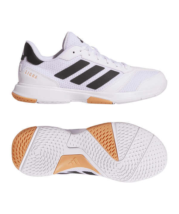 adidas Ligra 8 Indoor Schuh femmes blanc - blanc