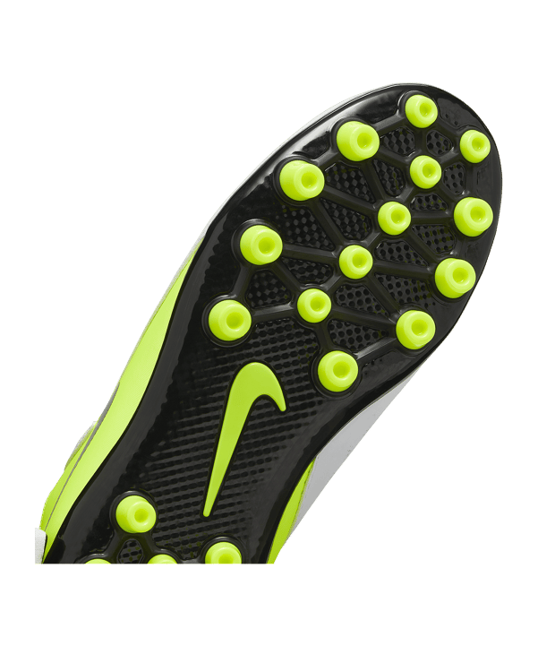 Nike Jr Phantom Luna II Academy AG Mad Voltage Kids Gelb Schwarz F003 - silber