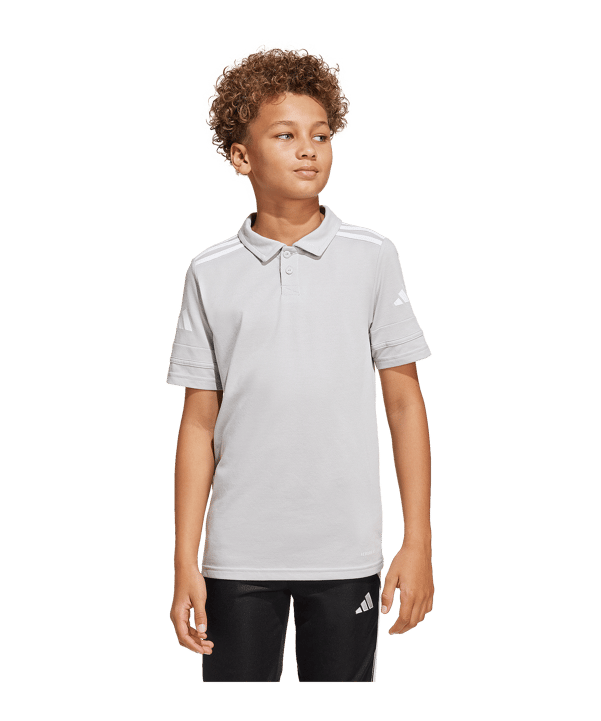 adidas Squadra 25 Polo Kids Grau - grau
