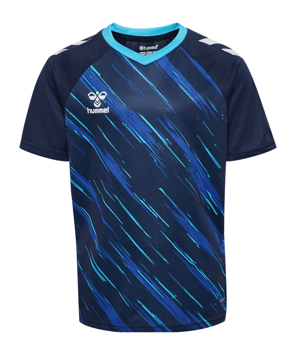 Hummel Match Triumph Trikot Kids Blau F7783 - blau