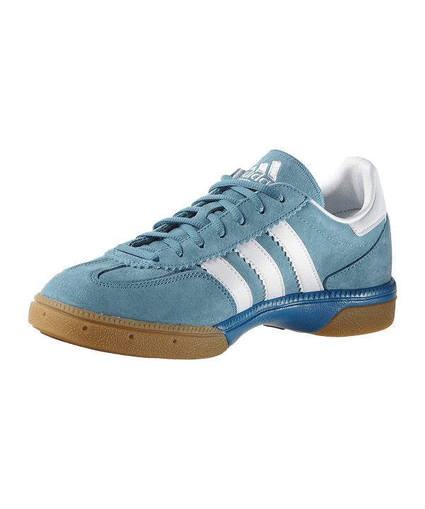 adidas HB Spezial Hallenschuh Blau Weiss - blau