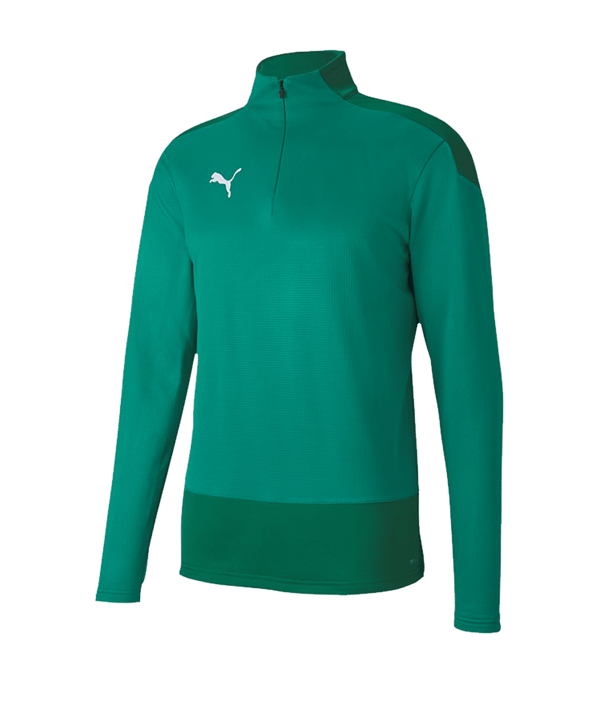 PUMA teamGOAL 23 Training 1/4 Zip Top Grün F05 - gruen