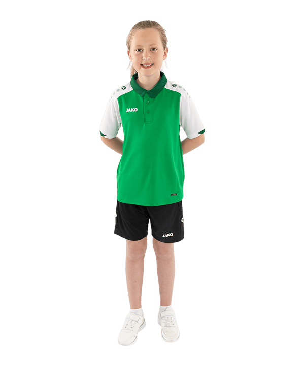 JAKO Dynamic Polo Kids Grün F204 - gruen