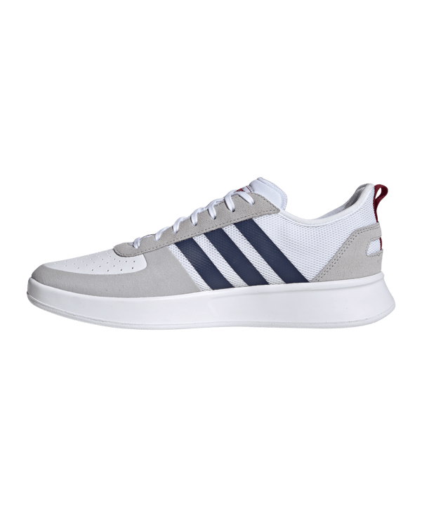 adidas Court 80´s Low Weiss Blau - weiss