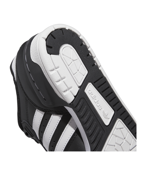 adidas Originals Rivalry Low Kids Schwarz Weiss - schwarz