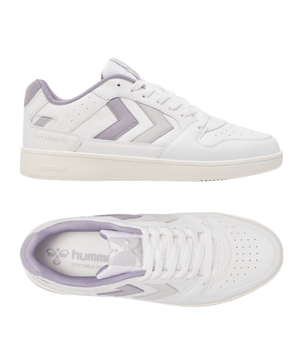 Hummel St. Power Play Sneaker Damen Weiss F9560 - weiss