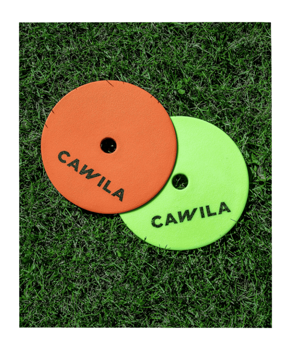 Cawila Floormark Set 24 pz. d15cm giallo - arancione