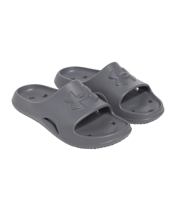 Under Armour Locker V Badelatsche Grey C025 - grau