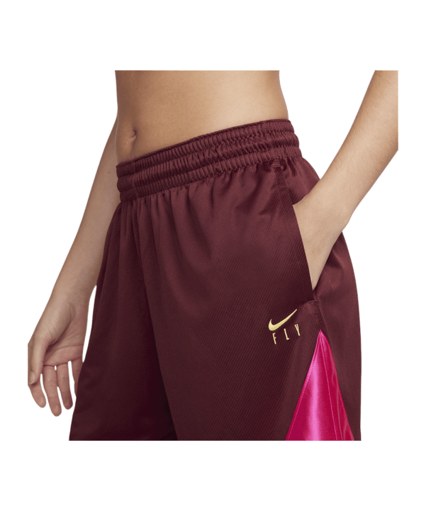 Nike ISoFly Basketball Short Damen Rot Pink F619