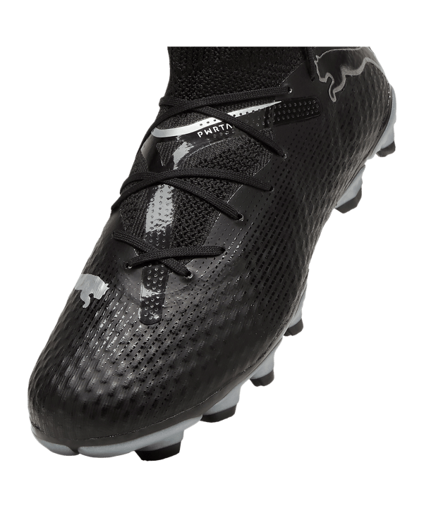 PUMA FUTURE 7 Pro FG/AG Eclipse Jr Kids Schwarz Silber F02 - schwarz