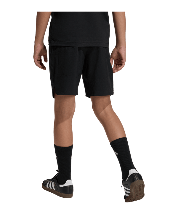 adidas Tiro Travel Woven Short Kids - schwarz