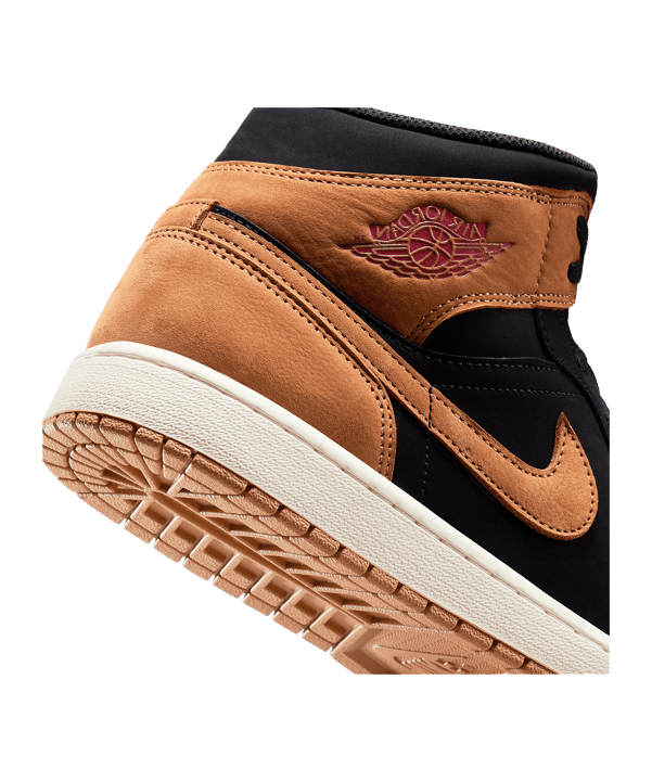 Jordan Air Jordan 1 Mid Se Schwarz F002 - schwarz