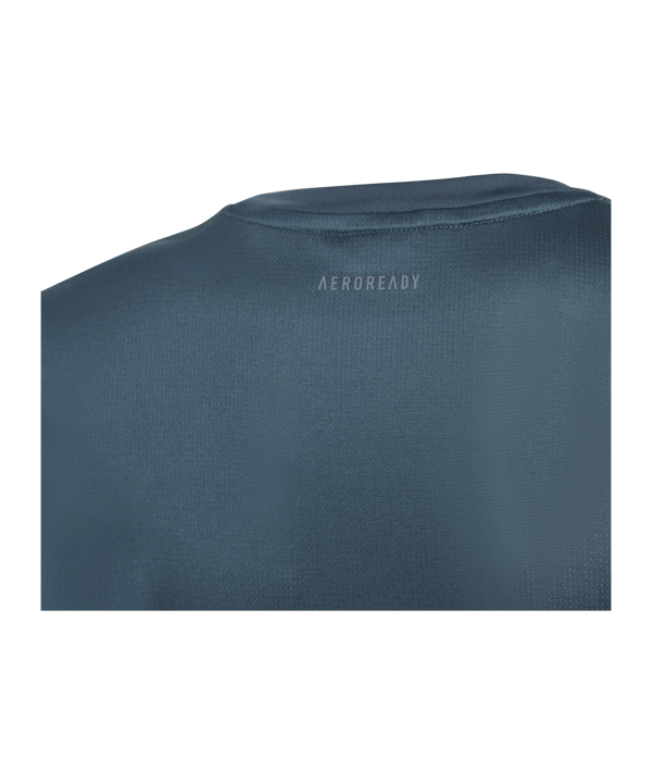 adidas Aeroready 3-Stripes T-Shirt Kids Türkis - tuerkis