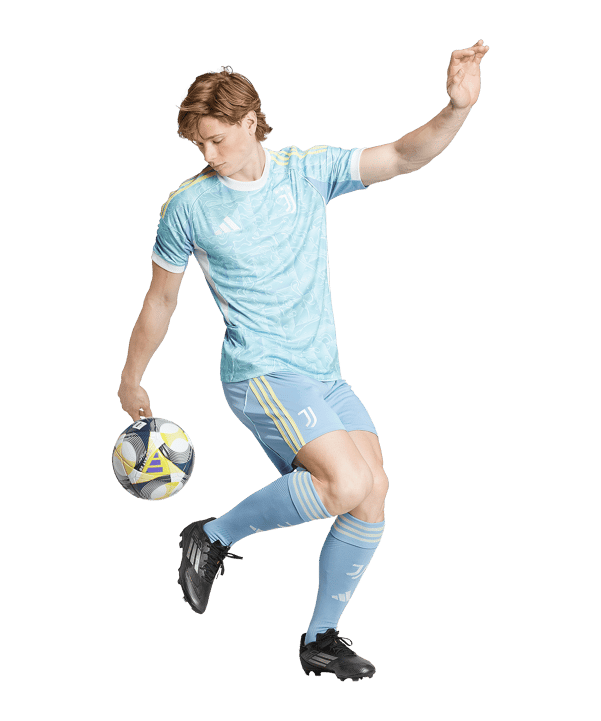 adidas Juventus Turin Short Away 2025/2026 Blau - blau