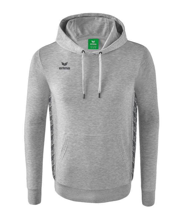 Erima Team Essential Hoody Kids Lichtgrijs - grijs