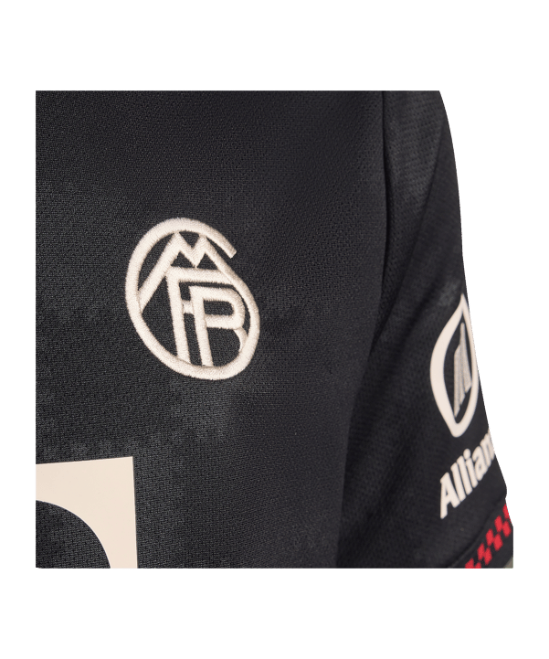 adidas FC Bayern München Trikot 3rd 2025/2026 Kids Schwarz - schwarz