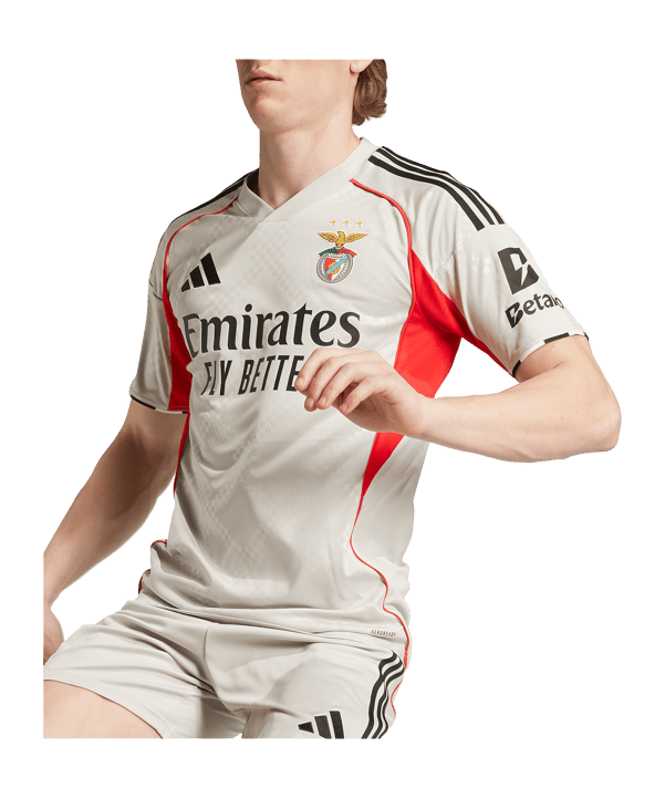 adidas Benfica Lissabon Trikot Away 2025/2026 Beige - beige
