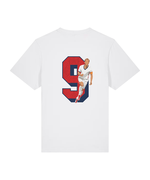 11teamsports England "HURRIKANE" T-Shirt WM 2026 Weiß - weiss