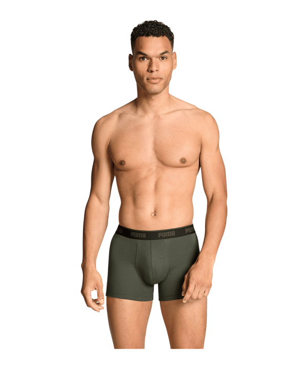 PUMA EVERYDAY BASIC 3er Pack Caleçon boxer Bleu C003 - bleu