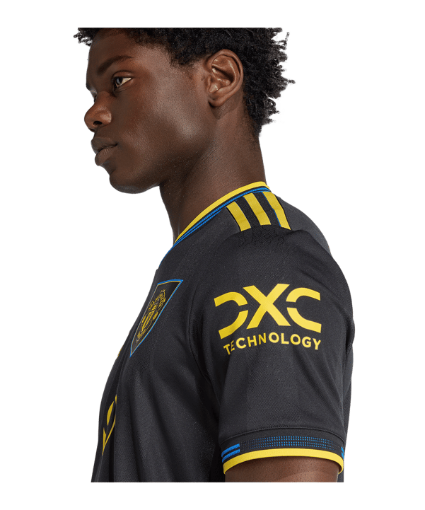 adidas Manchester United Authentic Trikot 3rd 2025/2026 Schwarz - schwarz