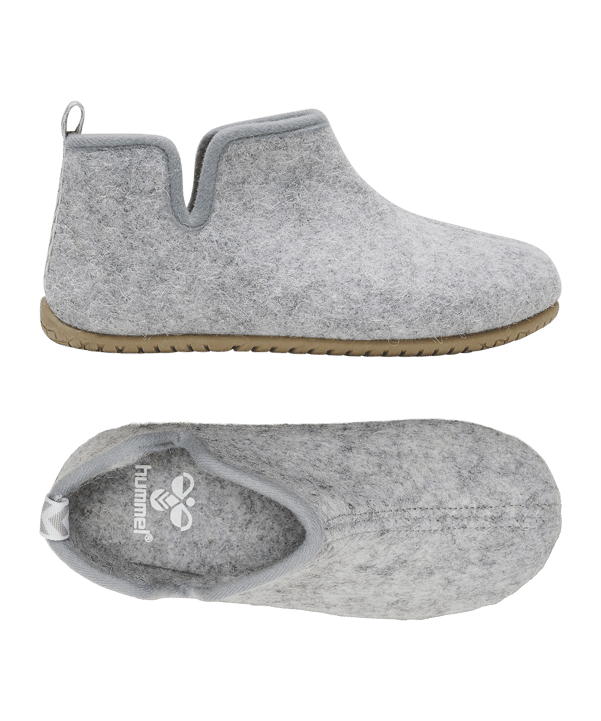 Hummel Zap Slipper Kids Grau F2004 - grau