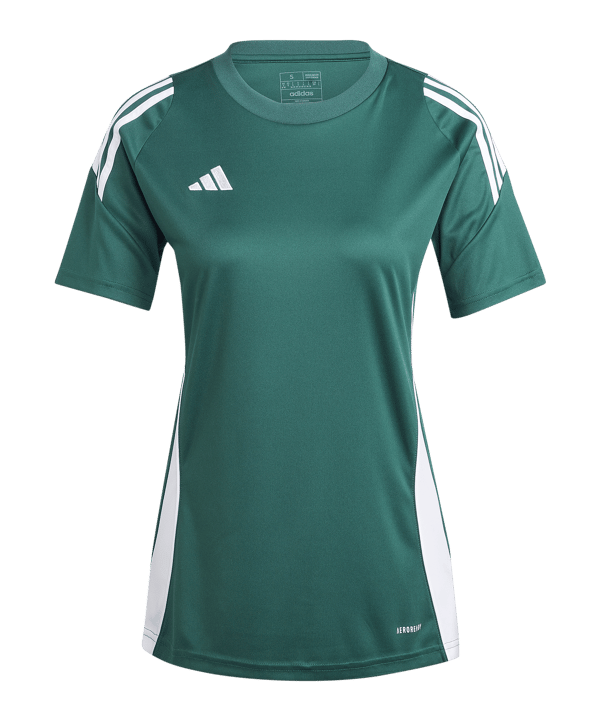 adidas Tiro 24 Trikot Damen Grün Weiss - gruen