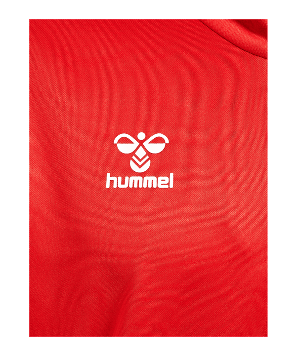 Hummel hmlLOGO Trainingsanzug Rot Schwarz F3081 - rot