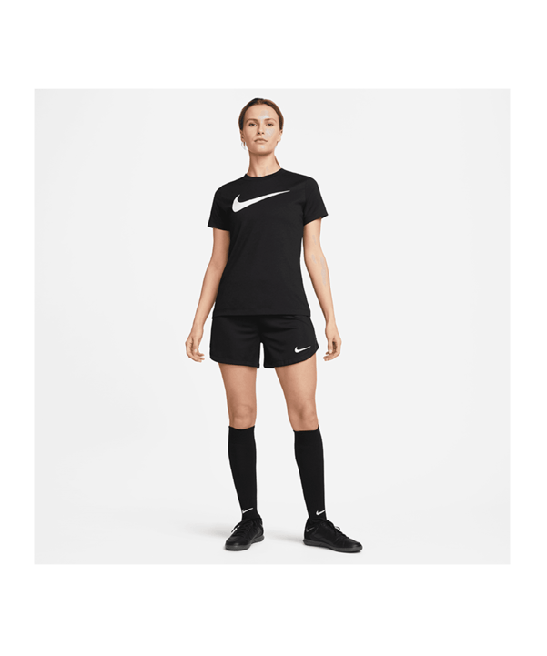 Nike Park 20 T-Shirt Swoosh Damen Schwarz F010 - schwarz