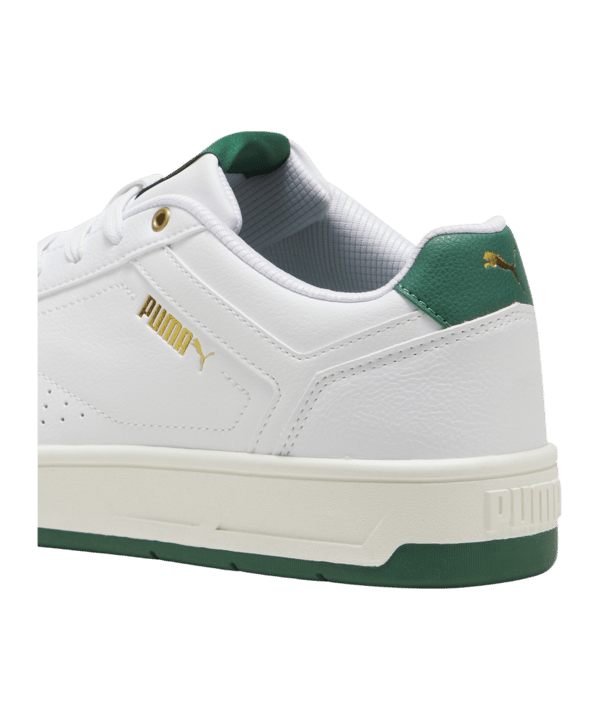 PUMA Court Classic Weiss Grün F03 - weiss