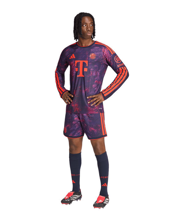 adidas FC Bayern München Authentic Maglia maniche lunghe 3rd 2026/2027 Multicolore - multicolore