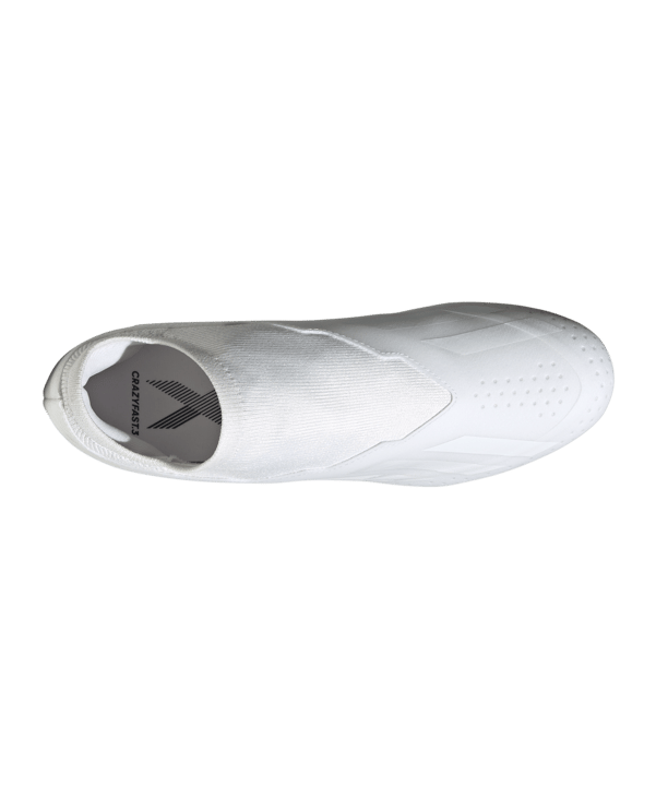 adidas X Crazyfast.3 LL FG Pearlized Weiss - weiss