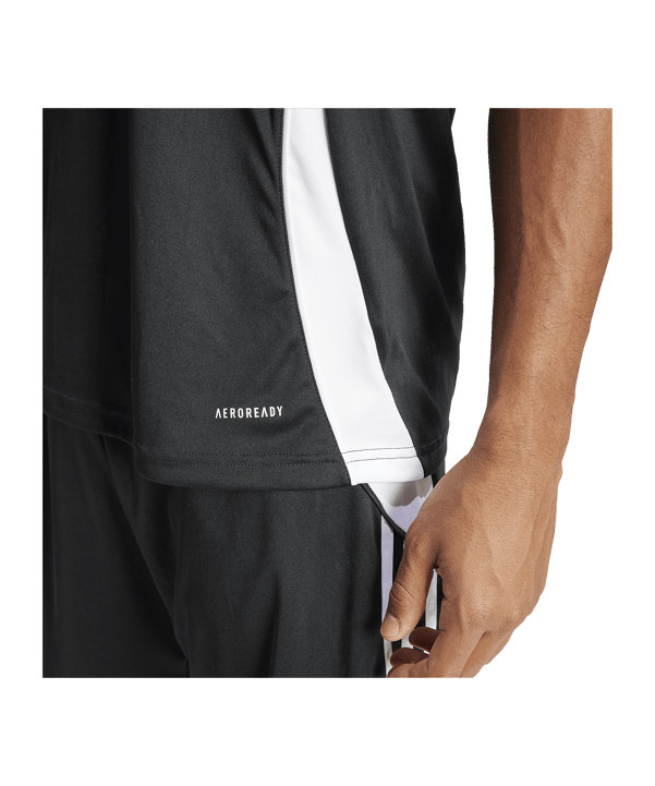 adidas Tiro 24 Trikot Schwarz Weiss - schwarz
