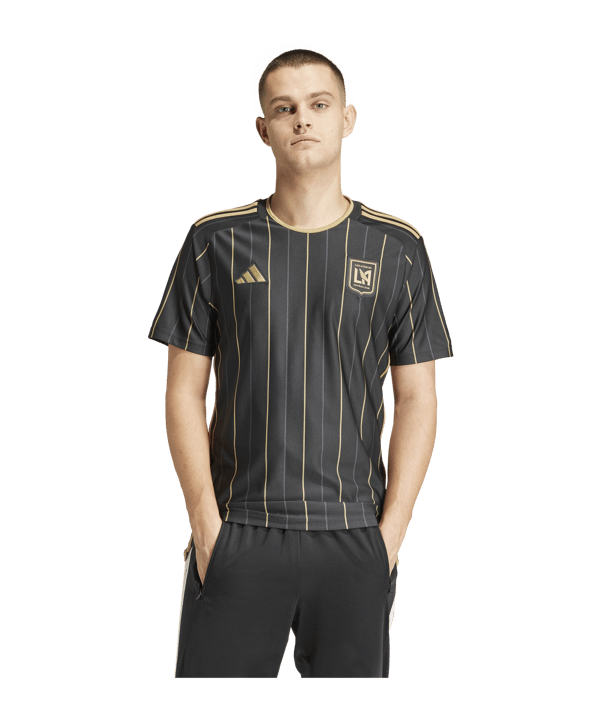 adidas Los Angeles FC Trikot Home 2024 Schwarz - schwarz