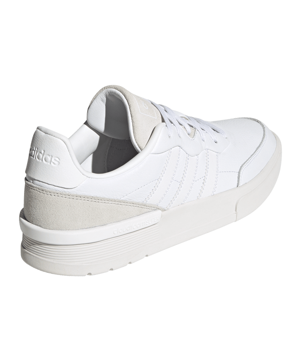 adidas Clubcourt Weiss Grau - weiss