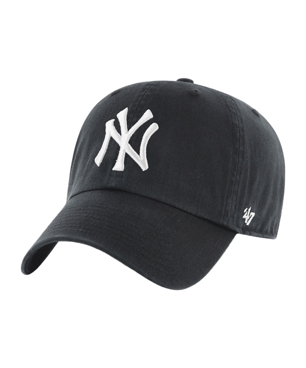 '47 Brand New York Yankees MLB Clean Up Cap Schwarz - schwarz