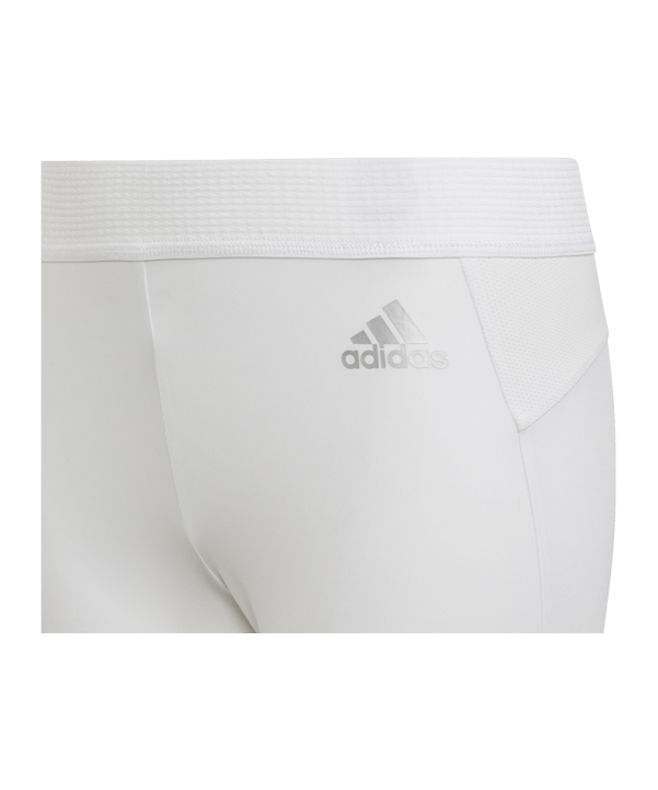 adidas Techfit Short Tight Kids Weiss - weiss